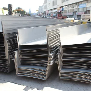 201 304 Stainless Steel Waterproof Gutter Drainage Trough U shaped Groove Eaves Drainage Ditch for Warehouse