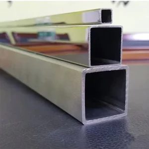 201/304 Stainless Steel square Tube and Rectangular Tube, Mirror Finish and Industrial Brushed Tube, Thick-walled Tube