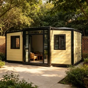 20FT 40FT Low Carbon Expandable Container Building Eco Friendly Prefab Engineering Site Dormitory Panels