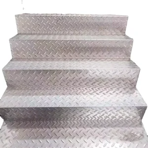 20Mm 4.5Mm Thick Floor Platform Checker Plate Hot Rolled Weather Resistant Galvanized Steel Sheet Plate for Stair Checker Plate