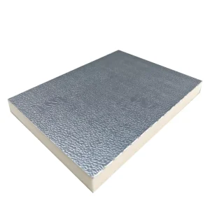 20mm Thickness Pre Insulated Fire Rated Ductwork Aluminum Foil Composite Sandwich Panel For Gym PIR Rectangular Fireproof Duct