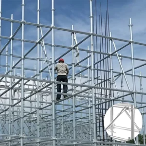 2172MM Ring lock Scaffolding Diagonal Brace Q195 Steel Hot dip Galvanized for Rapid Assembly in Construction Projects