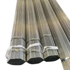 22mm OD 1.0mm Thickness Pre-galvanized Steel Pipe Round Steel Tube 1/2 Inch