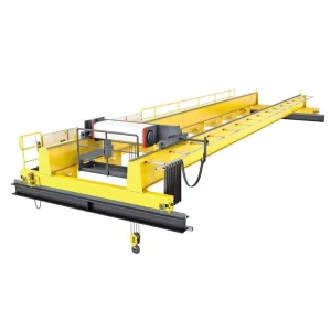 250 400 Ton PLC Controlled Motor Driven Chinese Style Hook Bridge Crane with 21M Span for Construction Workshop Use