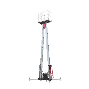 250KG 6 16M Electric Lift Platform Manlift Machine Electric Aluminum Ladder Lift Elevated Work Platform