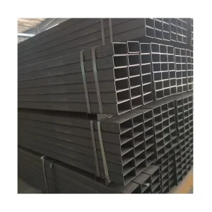 25×25 50×50 100X150 square Tube and Rectangular Steel Pipe Customised Rectangular Metal Tube Hollow Section Black Iron Ms Pipe