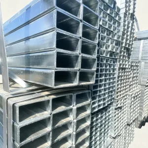 2X4 3X6 Galvanized Rectangular Hollow Section Steel Tube Pipe for Construction Building Structure and Engineering