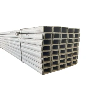 2×3 ASTM Certified Steel C U Channel Beam Heavy Duty Fence Post Support With Cutting & Bending Services