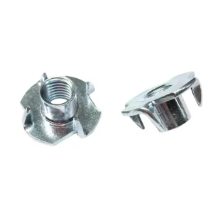 3/8 Size Stainless Steel T-Nut Zinc/Galvanized Plated for Secure Assembly in Mining Application