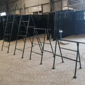3′ Folding A-Frame Trestle for Mason and Stucco Jobs