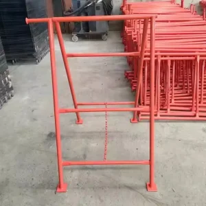 3′ Folding a Frame Folding Trestle for Mason Stucco Jobs of Construction Wall Building