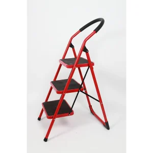 3 Step Steel Step Ladder Steel Pipe Ladder