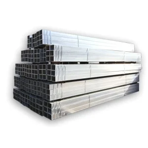 30 X 50 Square Section Shape Pre Galvanized Steel Pipe Galvanized Rectangular Steel Tube