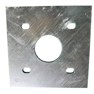 300*300*8 Base Plates with Countersink Screw Hole Steel Square Steel Post Base Plates Custom Pre embedded Plate