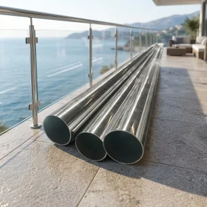 300 Series ASTM Seamless Round Stainless Steel Pipe Tube 2B Surface Finish Hot Cold Rolled Custom Size Bending Welding Cutting