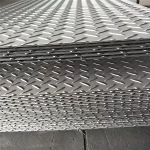 300 Series Stainless Steel Checkered Plate BA Surface Anti-Slip for Stairs Walkways and Industrial Flooring