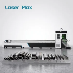 3000W High Power Laser Tube Cutting Equipment with Two Chucks for Round Square Steel Pipe Industrial Line