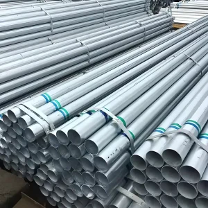 300mm Large Diameter Threaded Galvanized Steel Culvert Pipe Q195 Q235 ASTM Standard 2 3 8 10 Inch for Water Drainage