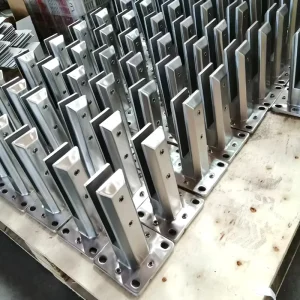304 316 201 2205 Stainless Steel Side Mount Square Spigots Glass Railing Glass Spigots Adjustable for Glass Balustrade