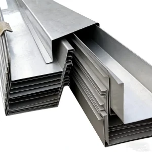304 316 321 Stainless Steel Rain Gutters for Drainage and Water Storage Welding Bending Custom Cutting Customized Sizes Services