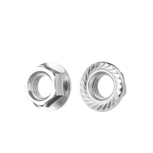 304 316 Stainless Steel Flange Nuts Serrated Anti Slip Lock Nuts DIN 6927 Heavy Duty M3 M4 M5 M6 M8