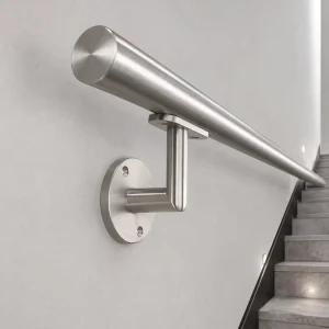 304 316 Stainless Steel Handrail Bracket Wall Mounted Railing Support Bracket for Staircase and Balcony
