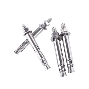 304 316 Stainless Steel Mechanical Anchor Bolts Post Expansion Mechanical Expansion Screws Post Cut Mechanical Anchor Bolts