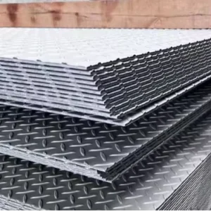 304 316L 201 Stainless Steel ASTM Standard Waterproof Checkered Plate Stair Treads Anti Slip 3 10mm Thickness Shanling Brand