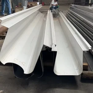 304 316L 201 Stainless Steel U-Shaped Rainwater Gutter Arc-Shaped Trough for Residential and Commercial Use