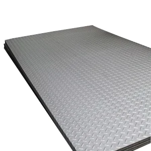 304 316L Stainless Steel Checkered Plate Manufacturer Cut to Size Non Slip Stair Tread Embossed Plate Cold Hot Rolled Sheet