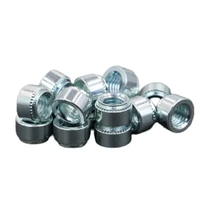 304 410 Stainless Steel Carbon Steel Self-Clinching Nuts M2-M8 #2-#10 Metric Inch Press-Fit Type