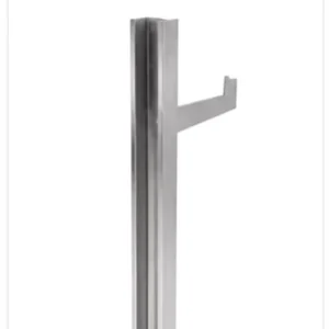 304 Brushed Finish Stainless Steel Railing Column Stair Glass Handrail Post for Villa Courtyard Decoration