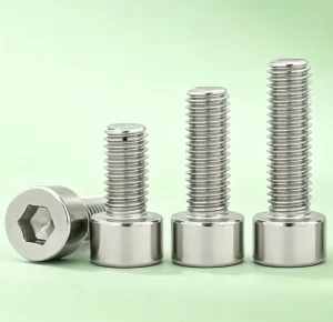 304 Stainless Steel Allen Hex Socket Cap Screw DIN912 Cylinder Head Machine Bolt Custom Made