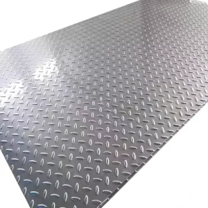 304 Stainless Steel Anti slip Plate Embossed Stair Treads Bending Cutting Service Laser Manufacturer Construction Use