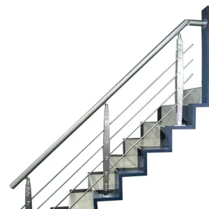 304 Stainless Steel Corridor Railings Handrails Protective Platforms Office Building Stair Railings