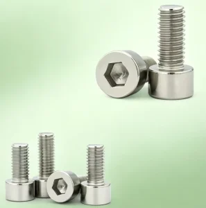 304 Stainless Steel Cylinder Head Hex Socket Cap Screw Allen Machine Bolt DIN912 Custom Order
