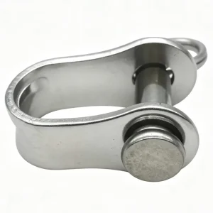 304 Stainless Steel D Type Quick Connect Shackle for Hardware Accessories Luggage Webbing Connection