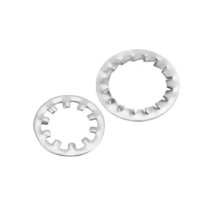 304 Stainless Steel External Internal Toothed Lock Washers Anti Vibration