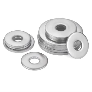 304 Stainless Steel Galvanized Flat Washers ISO Standard Whitewash Finish M3 M4 M5 M6 M8 M10 M12 Plain Washer High Quality