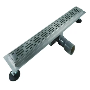304 Stainless Steel Linear Shower Drainage Pipe Vertical Outlet Linear Floor Drain