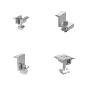30mm 35mm Solar Bracket Aluminum PV Module Mounting Clamp Solar Panel Mid Clamp End Clamp for Solar Mounting System