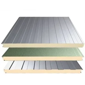 30mm/40mm/50mm/60mm/75mm/80mm/100mm/125mm/150mm PU/PIR/PUR Roof Sandwich Panels