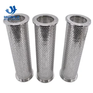 310S Stainless Steel Heat Resistant Perforated Cylinder