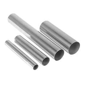 316L Grade Stainless Steel Tubing SUS 304 for Decoration ERW Welding Line 300 Series BA Surface Finish GB Standard Round