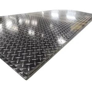 316L Marine Grade Stainless Steel Tread Plate 3mm 8mm Diamond Pattern Corrosion Resistant for Boat Deck