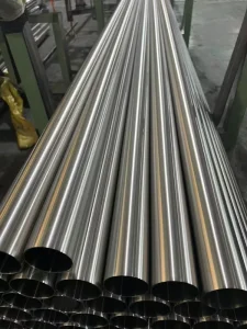 316L Stainless Steel Welded Round Pipe 2B Surface Finish Custom Sizes Factory for Machinery Engineering Construction
