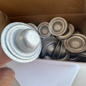 35Mm Roofing Screws Cap Washer X 100 Packs in Foldable Box for Corrugated Roof Sheets