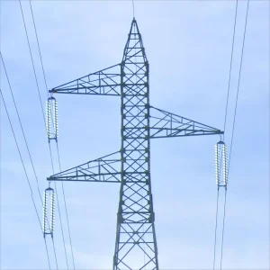 35m 4-Legged Lattice Tower Hot Dip Galvanized Transmission Power Pylon For Philippines SE Asia Overhead Line Towe
