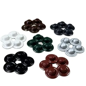 35mm Metal Cap for Roofing Screws 100 Package for M14 M16 Hex Head Screws