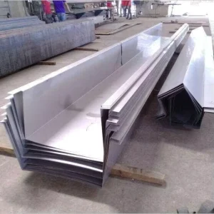 3A21 304 301 201 Stainless Steel Roof Gutter Metal Building Material